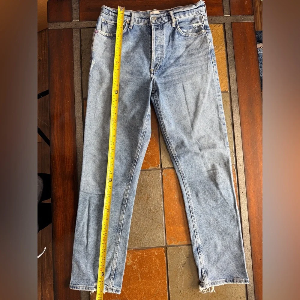 Citizens of humanity Charlotte jeans woman’s 28 distressed c pic prem vintage - Picture 2 of 5